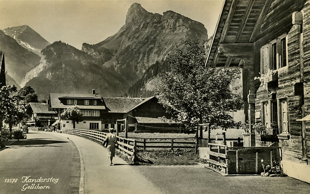 105-627 Postkort Kandersteg 1960
